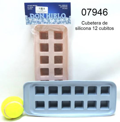 Imagen de CUBETERA DE SILICONA 12 CUBITOS 10.25